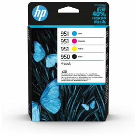 Hp pack cartuchos tinta original 950 negro + 951 cian/magenta/amarillo