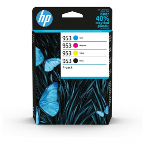 Hp 953 multipack cartutxos negra original negre/cian/magenta/groc