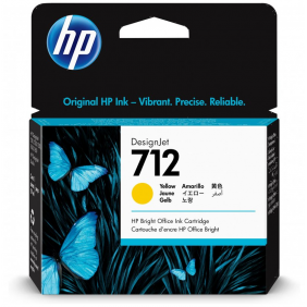 Hp 712 cartucho de tinta original amarillo