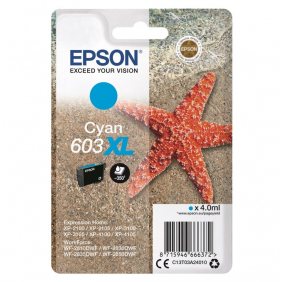 Epson 603xl cartucho de tinta original cian