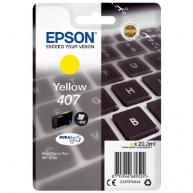 Epson 407 cartucho de tinta amarillo