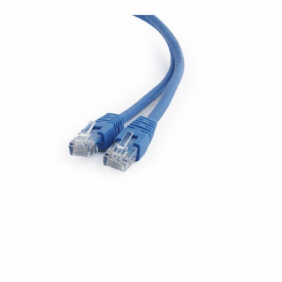 Cable de red rj45 cat6 0.25m azul