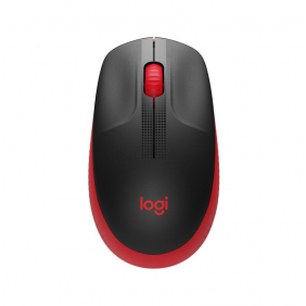 Logitech m190 ratón inalámbrico 1000dpi rojo