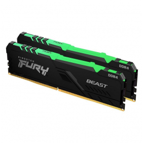 Kingston fury beast rgb ddr4 3200 mhz 16gb 2x8gb cl16