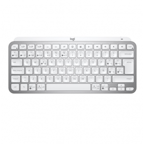 Logitech mx keys mini teclado inalámbrico bluetooth gris
