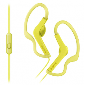 Sony mdr-as210ap auriculares deportivos amarillos