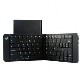 Leotec teclado mini bluetooth plegable con batería negro
