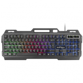 Mars gaming mk120es teclado gaming frgb negro