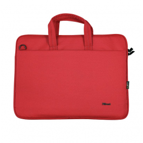 Trust bologna maletín para portátiles hasta 16" rojo