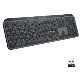 Logitech mx keys teclado inalámbrico avanzado grafito