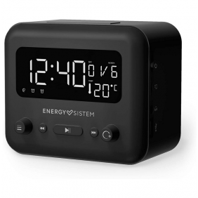 Energy sistem clock speaker 2 radio despertador bluetooth 5w negro