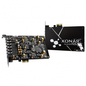 Asus xonar ae targeta de so 7.1 pcie