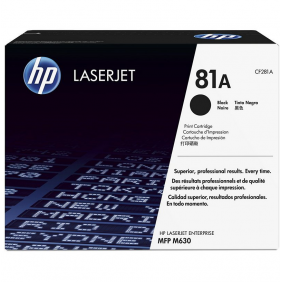 Hp 81a tòner original laserjet negre