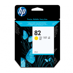 Hp 82 cartutx de tinta original groc