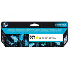 Hp 971 cartucho tinta original amarillo