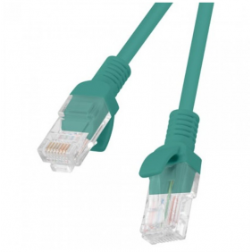 Lanberg cable de red rj45 utp cat.6 1.5m verde