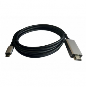 3go c137 cable usb-c a hdmi 4k macho/macho 2m