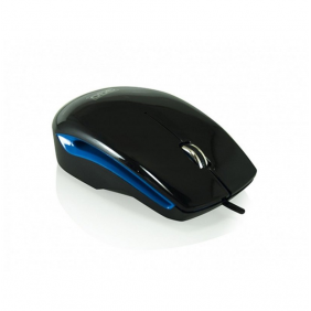 3go advanz ratón gaming 1200dpi negro/azul