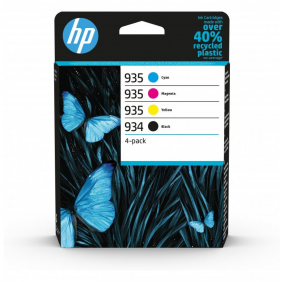 Hp 934/935 cartucho de tinta original negro/magenta/cian/amarillo