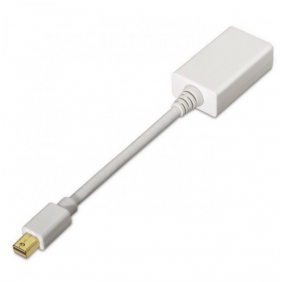 Aisens cable adaptador mini displayport a hdmi macho/hembra 15cm blanco