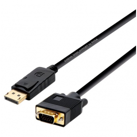 Aisens cable displayport a vga macho/macho 2m negro