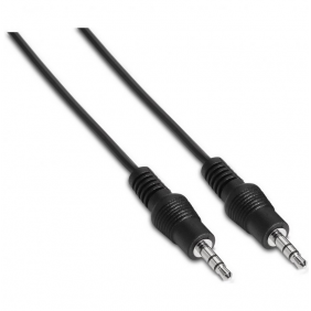 Aisens cable jack 3.5mm macho/macho 30cm negro
