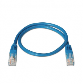 Aisens cable de red rj45 utp awg24 cat.5e 1m azul