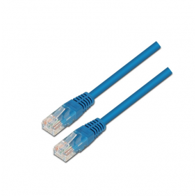 Aisens cable de xarxa rj45 utp awg24 cat.6 3m blau