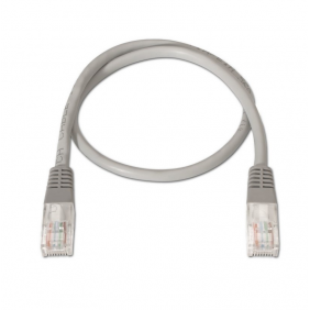 Aisens cable de red rj45 utp awg24 cat.6 libre de halógenos 3m gris