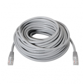 Aisens cable de xarxa rj45 utp awg24 cat.6 lliure d'halògens 15m gris