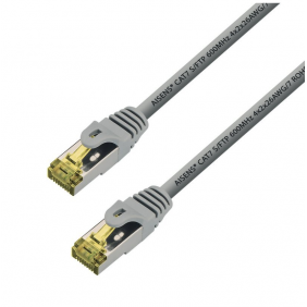 Aisens cable de xarxa rj45 cat.7 s/ftp 50cm gris