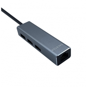 Aisens a106-0401 hub usb 3.0 a ethernet gigabit/3x usb 3.0