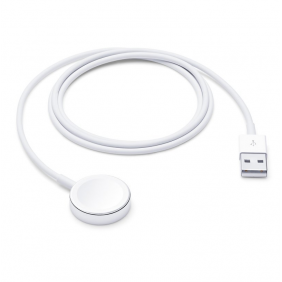 Apple cable de carga magnética para apple watch 1m blanco