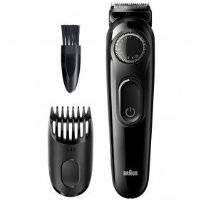 Braun bt3222 recortadora de barba con dial de precisión + peine