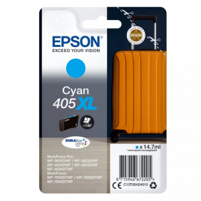 Epson 405xl cartucho de tinta original cian