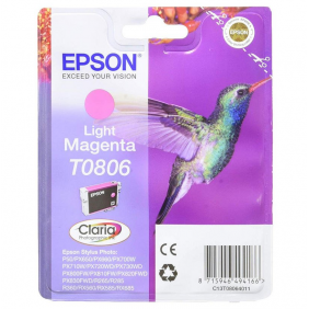 Epson t0806 cartucho de tinta magenta claro