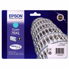 Epson 79xl cian wf-4630dwf/wf-4640dtwf/wf-5110dw