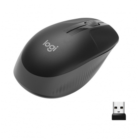 Logitech m190 ratolí sense fil full size 1000dpi gris