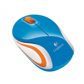 Logitech m187 mini mouse wireless azul