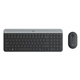 Logitech mk470 slim blego teclat + ratolí sense fils