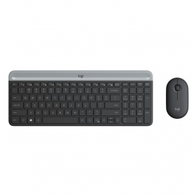 Logitech mk470 slim combo teclado + ratón inalámbricos