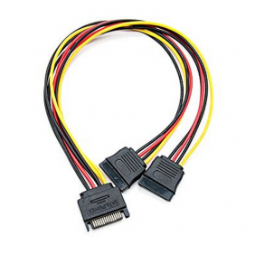 Nanocable cable sata alimentació sata/m/2xsata/h 20 cm