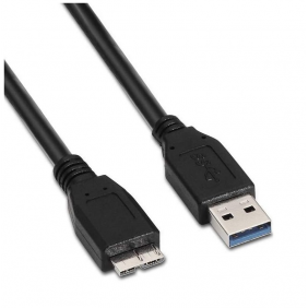 Nanocable cable usb 3.0 tipo a macho a micro usb b macho 1m negro