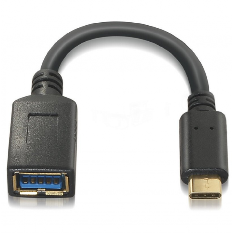 Nanocable Cable USB 3.1 Tipo C a USB Tipo C Macho/Macho Negro 1m