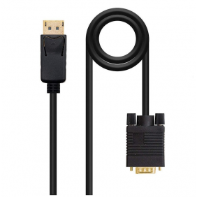 Nanocable cable conversor displayport a vga negro 2m