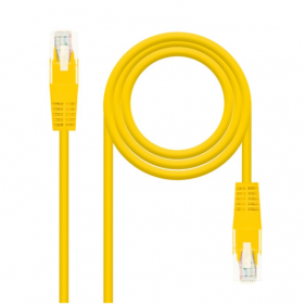 Nanocable cable de xarxa utp rj45 cat6 3m groc