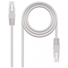 Nanocable cable de xarxa rj45 utp lszh cat6 5m grisa