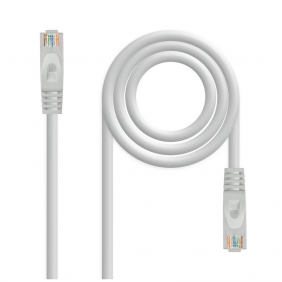 Nanocable cable de red rj45 lszh cat.6a utp awg24 1m gris