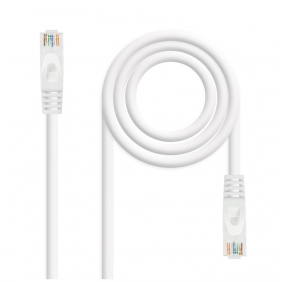 Nanocable cable de xarxa rj45 lszh cat.6a utp awg24 0.5m blanc