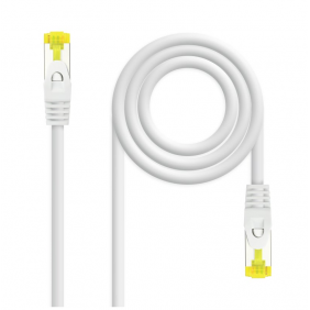 Nanocable cable de red rj45 cat.6a sftp awg26 3m blanco